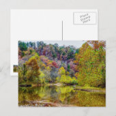 Carte postale Tranquillité d'automne (Devant / Derrière)