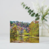 Carte postale Tranquillité d'automne (Debout devant)