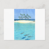 Carte Postale Tranquillité tropicale (Devant)