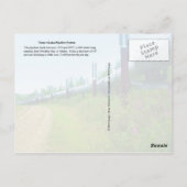 Carte Postale Trans-Alaska Pipeline System, Alaska (Dos)