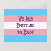 Carte Postale Trans Nous Sommes... (Devant)