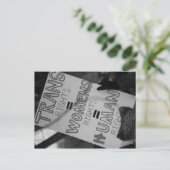 Carte postale Trans Rights (Debout devant)