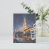 Carte Postale TransAmerica illuminé San Francisco (Debout devant)