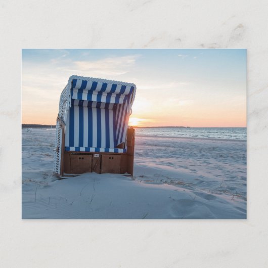 Carte Postale Transat de plage (Devant)