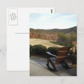 Carte Postale Transat donnant sur le terrain de golf (Devant / Derrière)