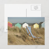 Carte Postale Transat Et Cabines De Plage | Southwold, Suffolk (Devant / Derrière)