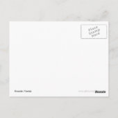 Carte Postale Transats bleus en floride (Dos)