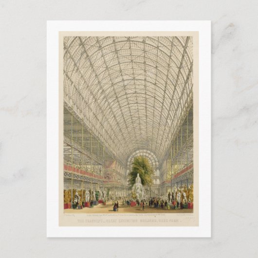 Carte Postale Transept du Palais de Cristal, pub. par Jour et So (Devant)