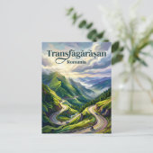 Carte Postale Transfăgărășan Highway Romania (Debout devant)
