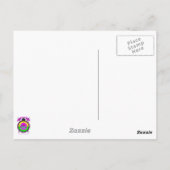 Carte postale Transfert aléatoire (Dos)