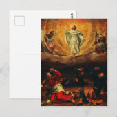 Carte Postale Transfiguration de Jésus Christ (Devant / Derrière)