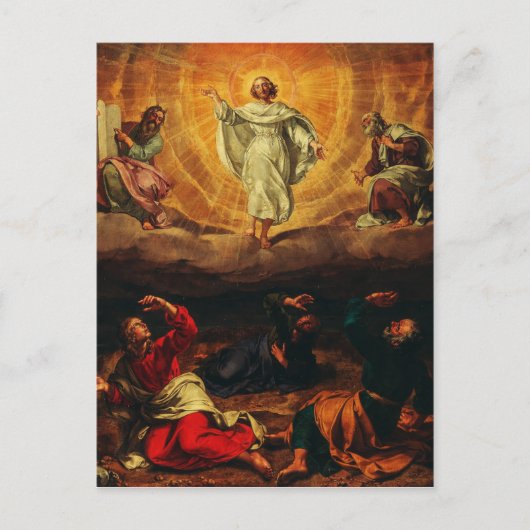Carte Postale Transfiguration de Jésus Christ (Devant)