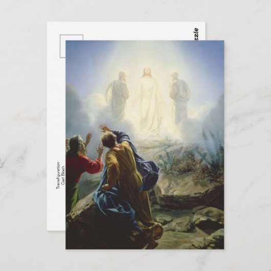 Carte Postale Transfiguration par Carl Bloch Postcard (Devant / Derrière)