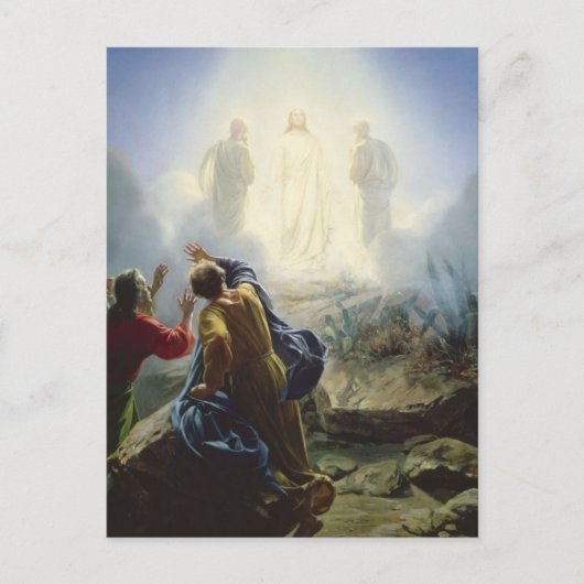 Carte Postale Transfiguration par Carl Bloch Postcard (Devant)
