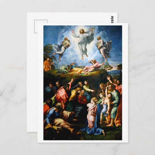 Carte Postale Transfiguration, Raphael (Devant / Derrière)