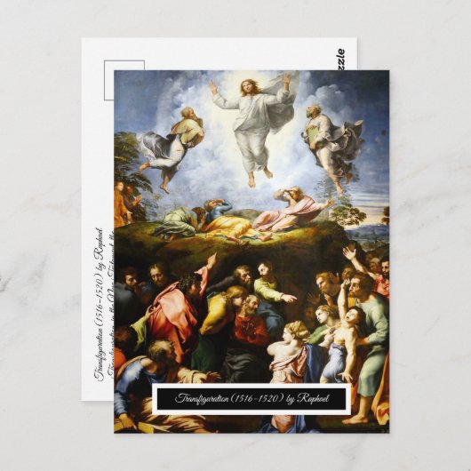 Carte Postale Transformation de Jésus (Devant / Derrière)