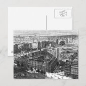 Carte Postale Transformation de Paris : Bâtiment en 1861 (Devant / Derrière)