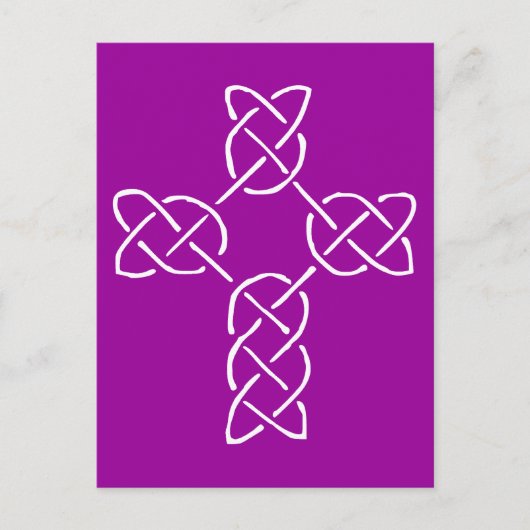 Carte Postale Transformations en style Celtique à une seule lign (Devant)