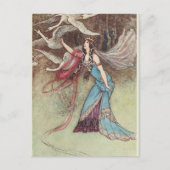 Carte Postale Transformé en cygnes - (Devant)