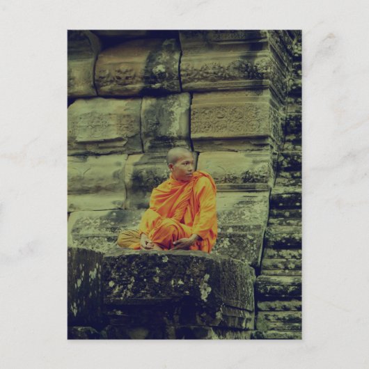 Carte Postale Transformé en moine (Devant)