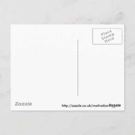 Carte Postale Transformer Vos Rêves En Réalité (Dos)