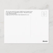 Carte postale Transit Toronto 001 - PCC Forest (Dos)