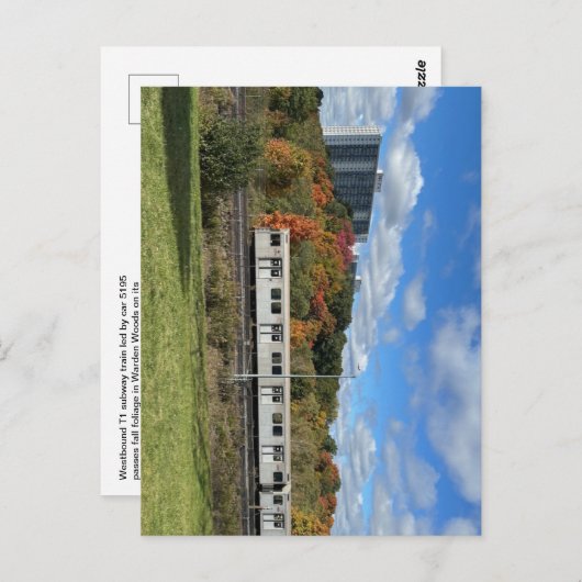 Carte postale Transit Toronto 005 (Devant / Derrière)