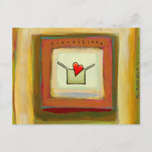 Carte Postale Transitions acceptation changer l'art plein d'espo