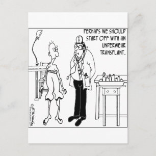 Carte Postale Transplantation de sous-vêtements