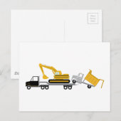 Carte Postale Transport (Devant / Derrière)