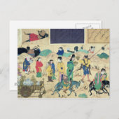 Carte Postale Transport de céramiques (Devant / Derrière)