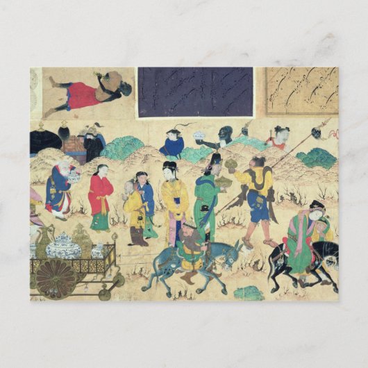 Carte Postale Transport de céramiques (Devant)