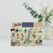 Carte Postale Transport de céramiques (Debout devant)