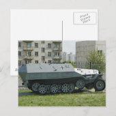 Carte Postale Transport de troupe (Devant / Derrière)