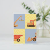 Carte Postale Transport Équipements lourds - Plain et Chevron (Debout devant)