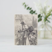 Carte Postale Transport maritime mexicain (Debout devant)