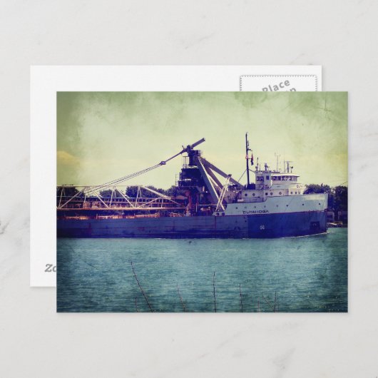 Carte Postale Transport routier des Grands Lacs (Devant / Derrière)