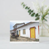 Carte Postale Transport Sur Une Rue Parati, Brésil (Debout devant)