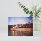 Carte Postale Transport vintage des Grands Lacs (Debout devant)