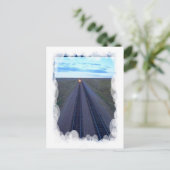 Carte Postale Transport vintage - Longue route (Debout devant)