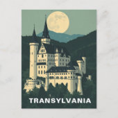 Carte Postale Transylvania Romania Castle Retro Vintage Gothic (Devant)