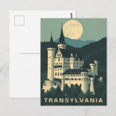 Carte Postale Transylvania Romania Travel Gothic Castle (Devant / Derrière)