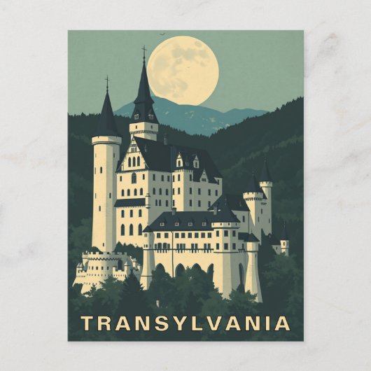Carte Postale Transylvania Romania Travel Gothic Castle (Devant)