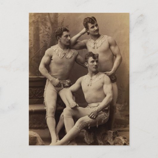 Carte Postale Trapeze Gents (Devant)
