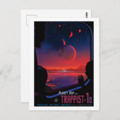 Carte Postale TRAPPIST-1e - NASA Visions of the Future (Devant / Derrière)