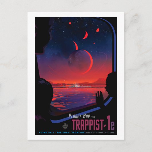 Carte Postale TRAPPIST-1e - NASA Visions of the Future (Devant)