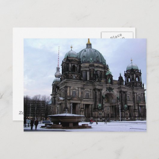 Carte Postale Tras la ventisca (Devant / Derrière)