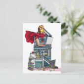 Carte Postale "Travail à domicile" (Debout devant)