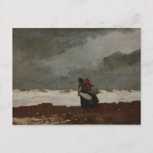 Carte Postale Travail d'art Homer Winslow