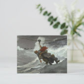 Carte Postale Travail d'art Homer Winslow (Debout devant)